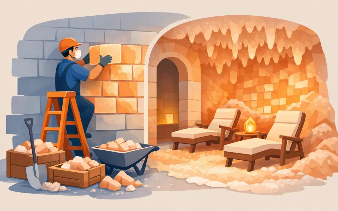 Cum se construiește o grotă salină artificială