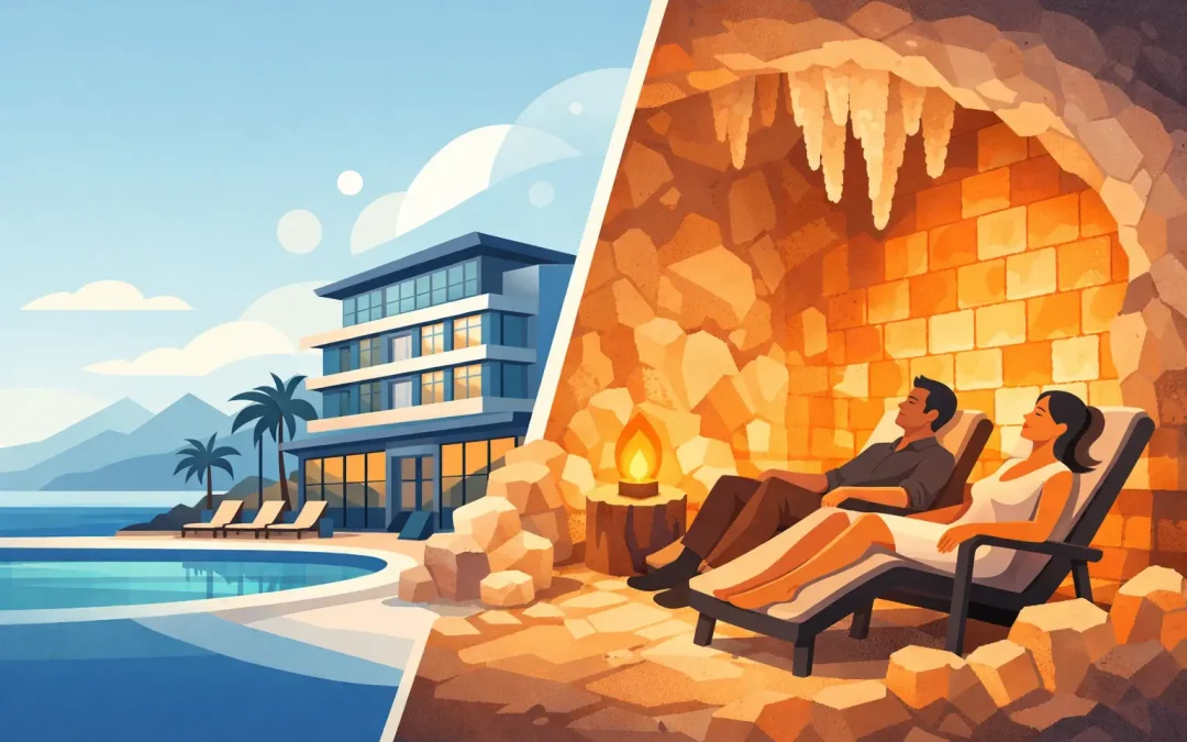 Salină artificială pentru hotel: merită?