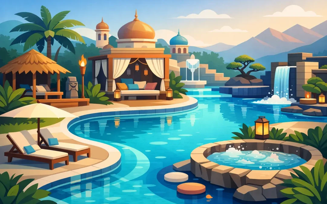 Cum transformi piscina într-un spațiu tematic